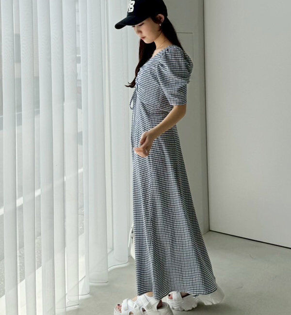  「【WEB限定リバイバル】しぼしぼマルチウェイワンピース」|ワンピース|