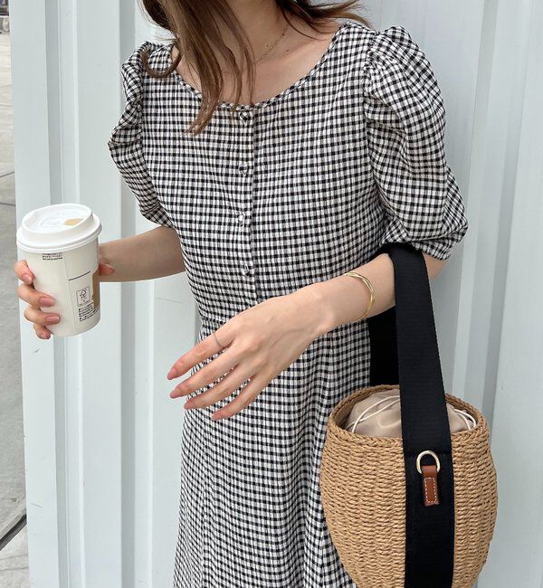  「【WEB限定リバイバル】しぼしぼマルチウェイワンピース」|ワンピース|