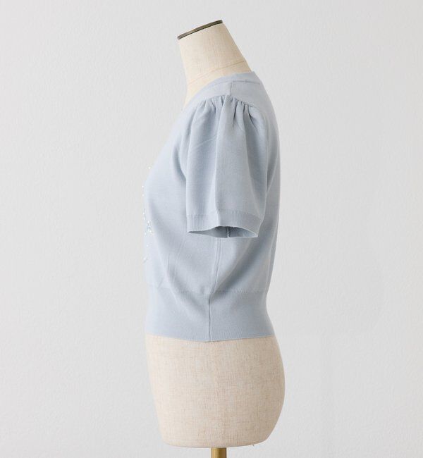  「ロゴビジューニット」|ニット・セーター|