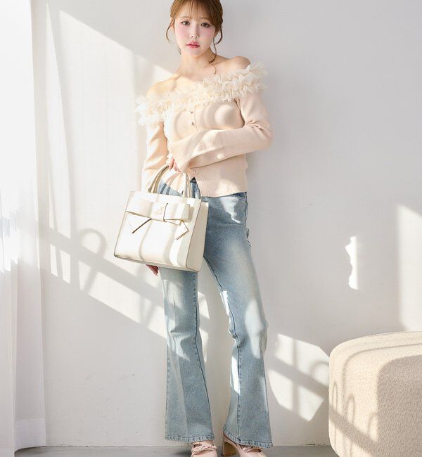  「リボンヒールミュール」|その他|