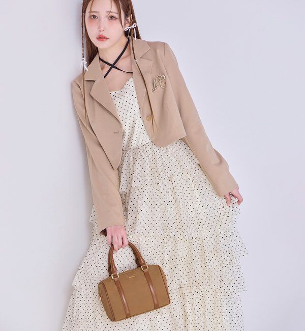  「【WEB限定リバイバル】ティアードチュールワンピース」|ワンピース|