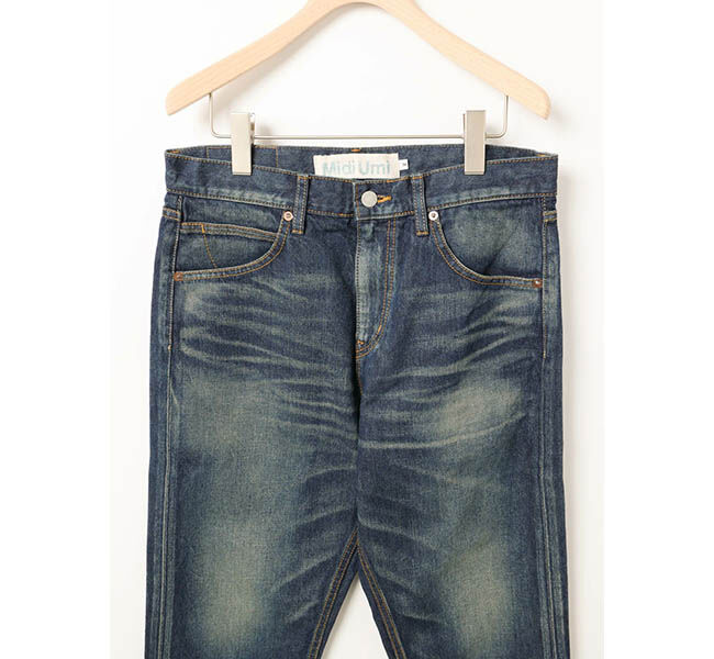 MidiUmi「MidiUmi ハイウエストデニムパンツ」|デニム|