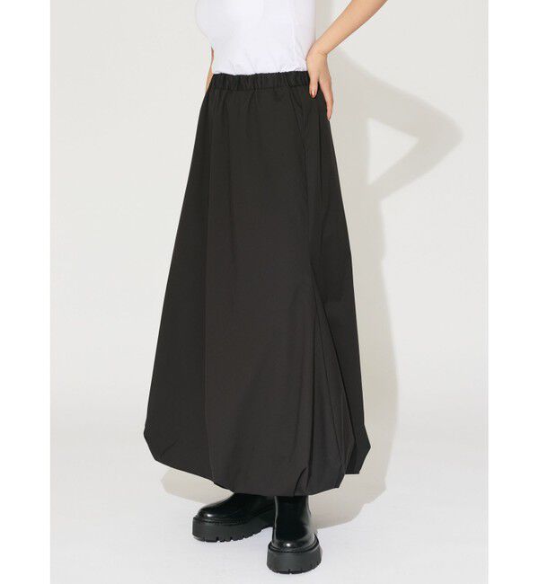 MIDIUMISOLID「MIDIUMISOLID for Ladies ロングバルーンスカート」|スカート|