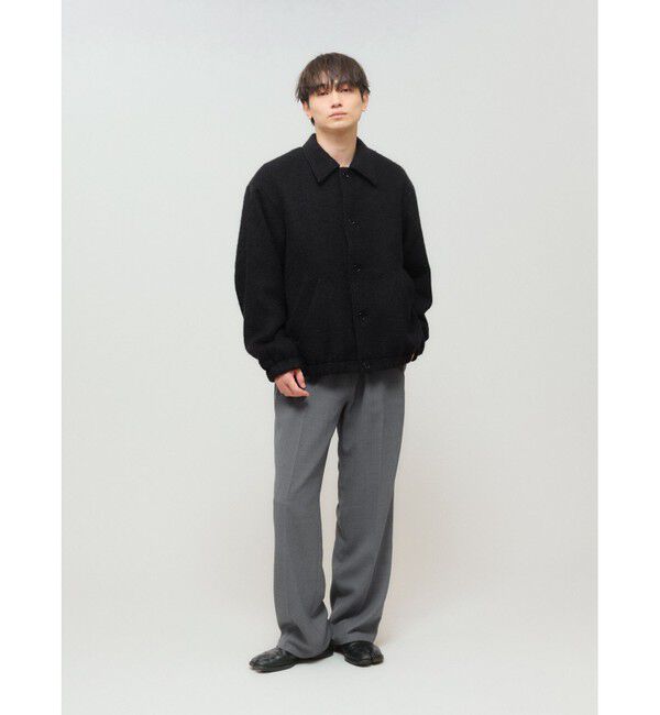 MIDIUMISOLID「MIDIUMISOLID Men&rsquo;s タックストレートスラックス」|スラックス|