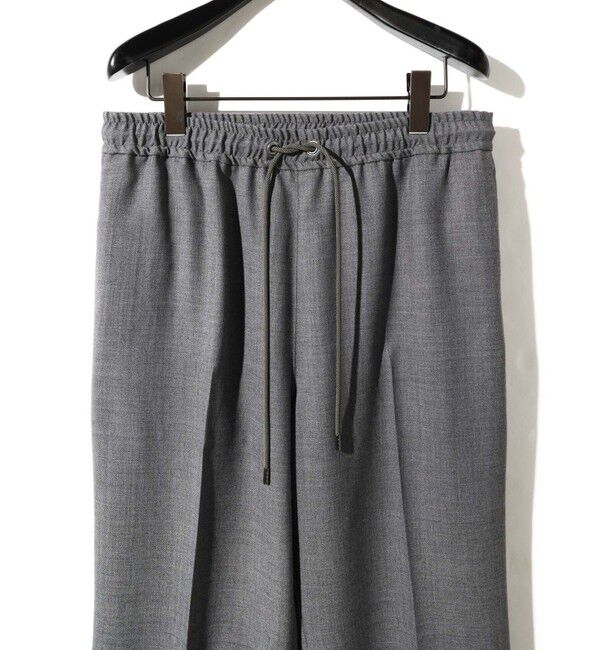 MIDIUMISOLID「MIDIUMISOLID Men&rsquo;s タックストレートスラックス」|スラックス|