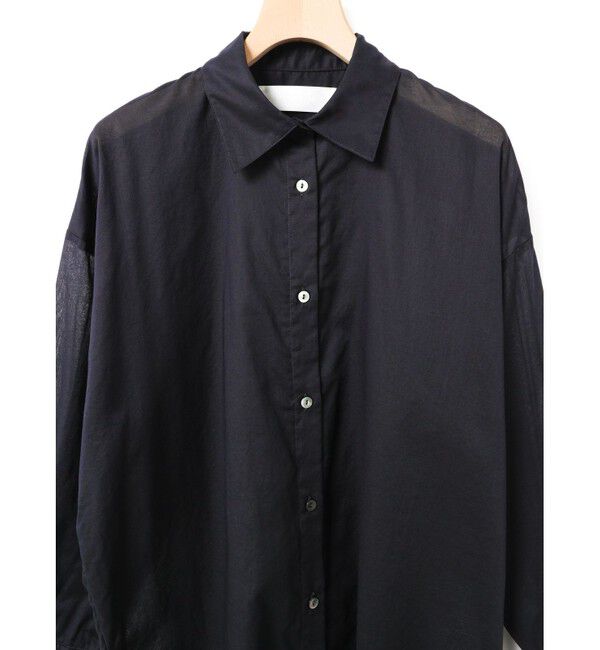 MARMARMAR「MARMARMAR シアーワイドシャツ」|シャツ・ブラウス|