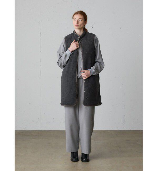 MidiUmi「MidiUmi キルティングリバーシブルベスト」|ベスト・ジレ|