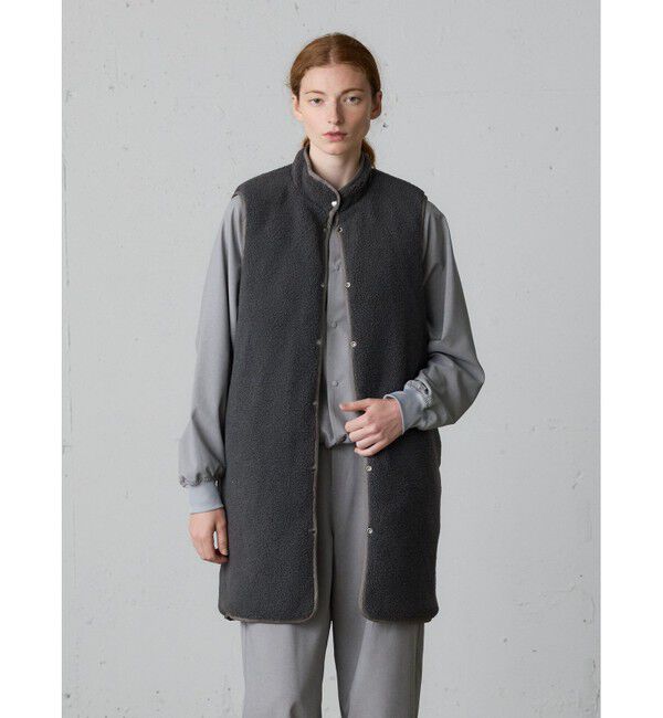 MidiUmi「MidiUmi キルティングリバーシブルベスト」|ベスト・ジレ|