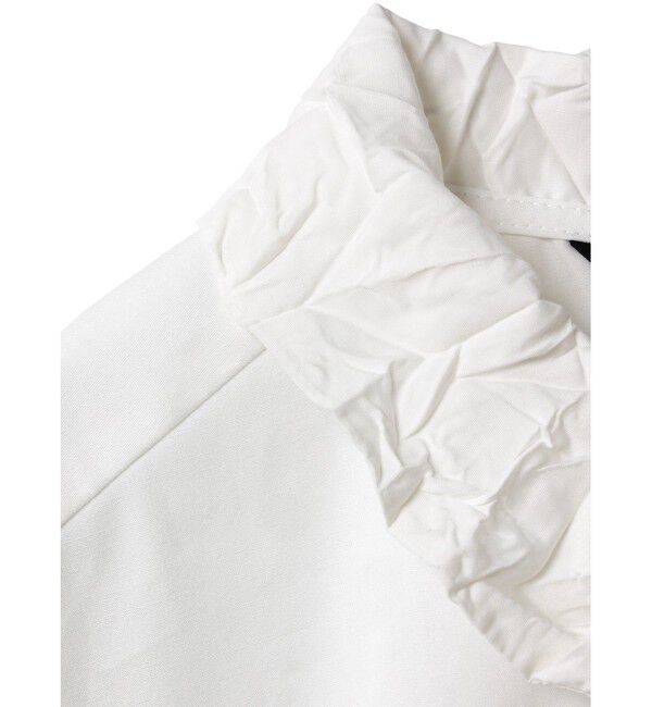 mizuiro ind「mizuiro ind ワッシャーカラーシャツ」|シャツ・ブラウス|