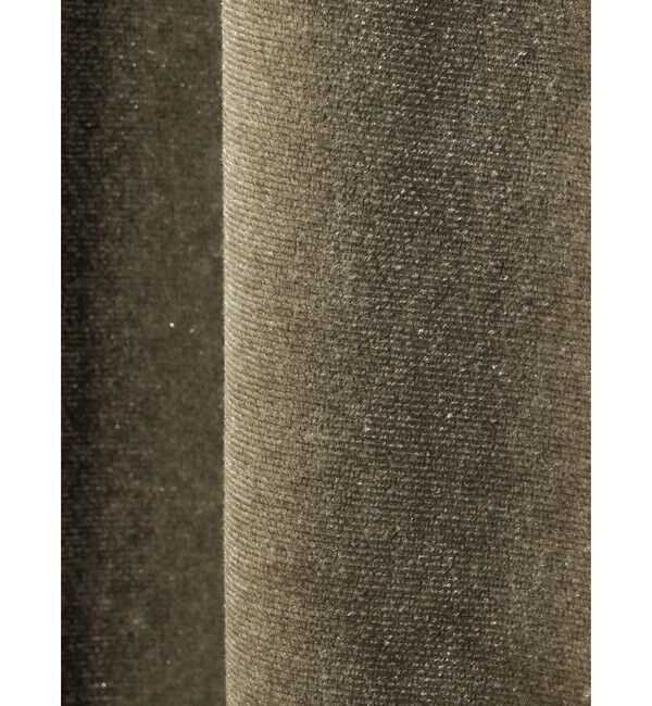 MIDIUMISOLID「MIDIUMISOLID for Ladies クルーネックベロアカーディガン」|カーディガン|