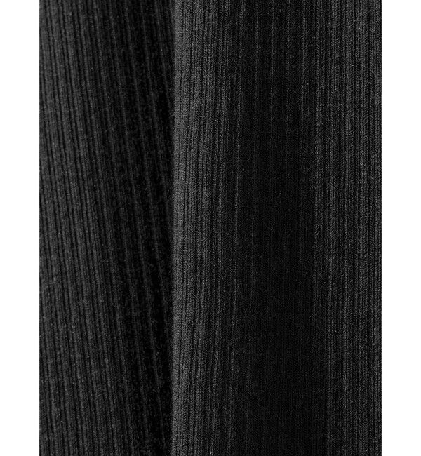 MIDIUMISOLID「MIDIUMISOLID for Ladies ウォームシアーリブプルオーバー」|ニット・セーター|