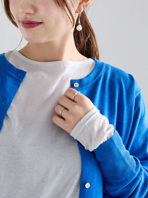 Te chichi「シアー天竺ボートネックカットソー」|Tシャツ・カットソー|Ｓグレー