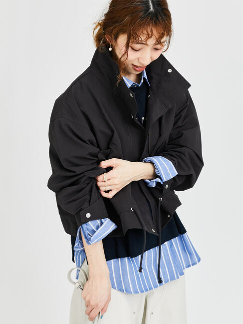 Lugnoncure「2WAYミドル丈モッズコート」|その他|チャコールグレー