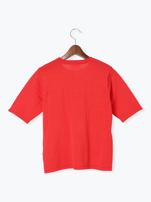 Te chichi TERRASSE「【抗菌防臭】ハーフスリーブニット」|ニット・セーター|