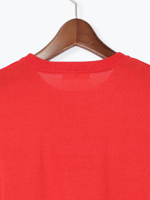 Te chichi TERRASSE「【抗菌防臭】ハーフスリーブニット」|ニット・セーター|