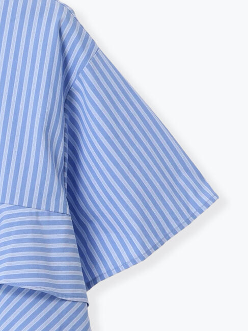 Te chichi「フリルクロップトハーフスリーブシャツ」|シャツ・ブラウス|