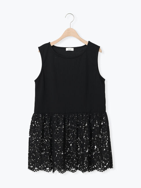 SM2「【接触冷感】裾レースノースリーブカットソー」|Tシャツ・カットソー|