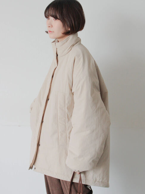 Samansa Mos2 blue「中綿モンスターコート」|その他|