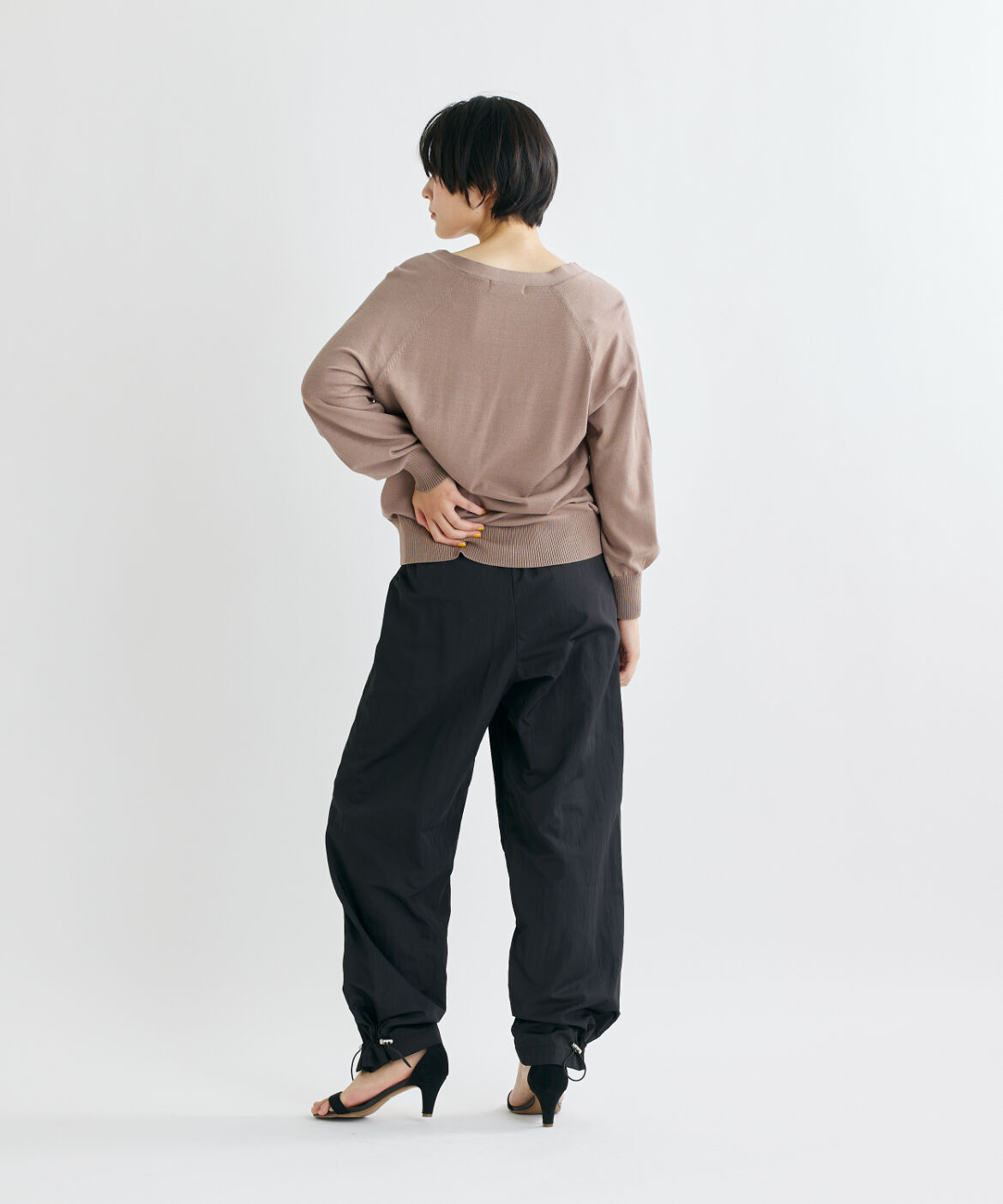 INED「《INED CLARO》ヴィスコースエステルカーディガン」|カーディガン|