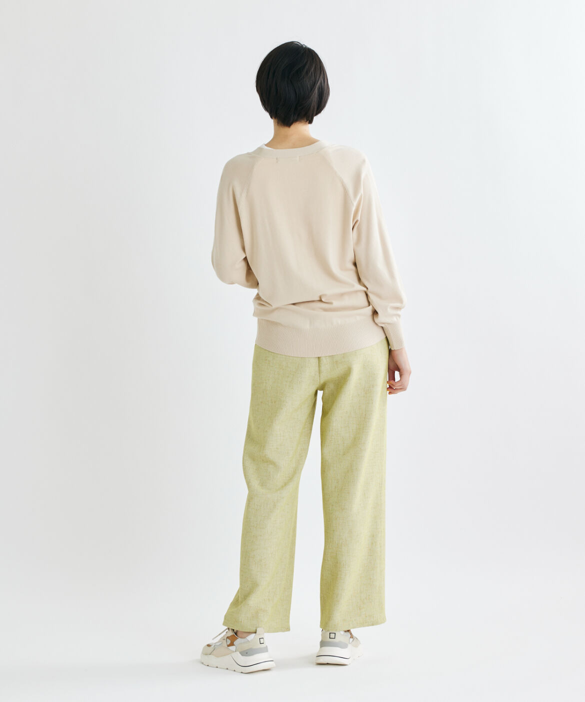 INED「《INED CLARO》ヴィスコースエステルカーディガン」|カーディガン|