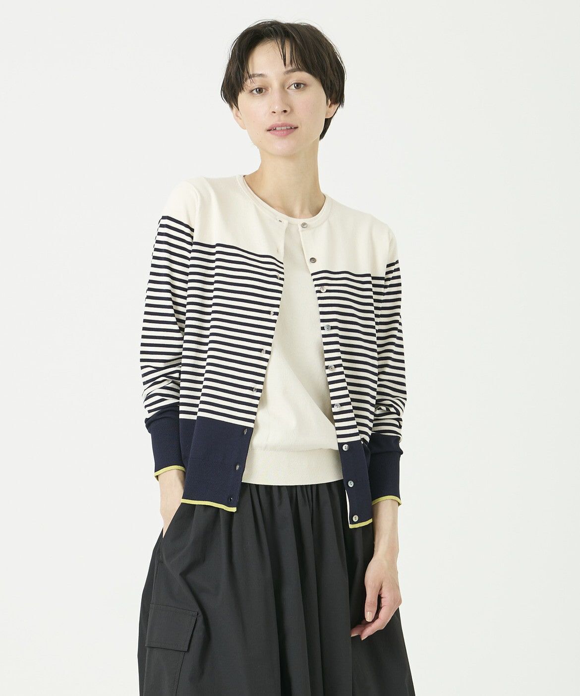 I.T.'S international「カラーニットアンサンブル《BIO SMART》」|カーディガン|