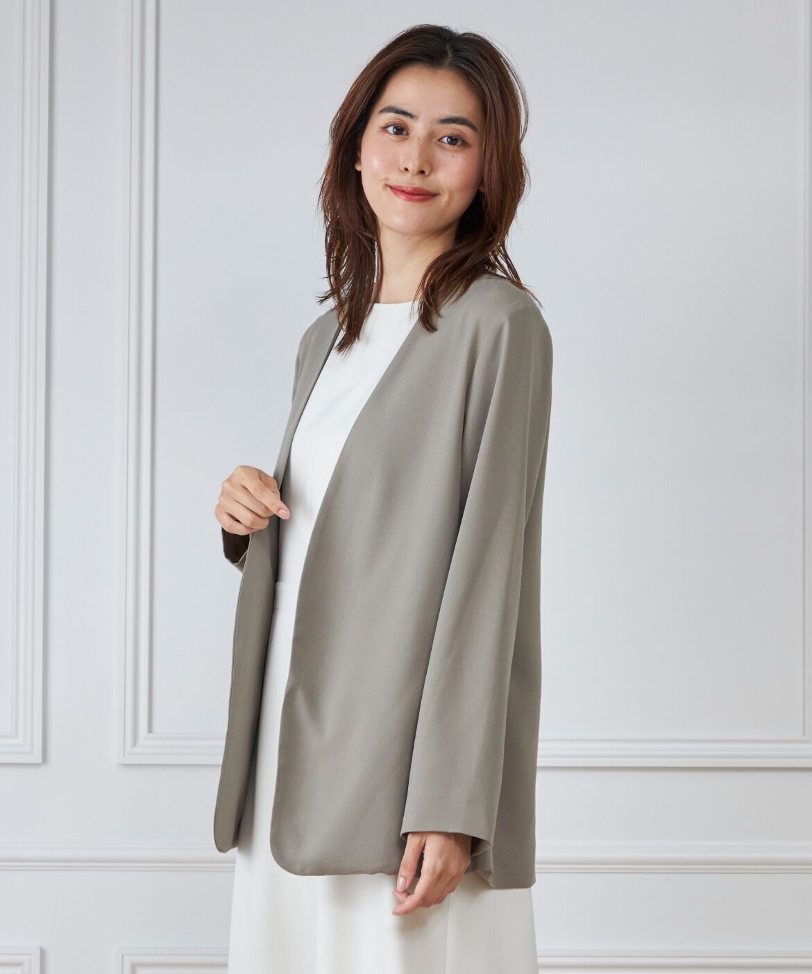 DAY by DAY it&rsquo;s international「ノーカラージャケット」|ノーカラージャケット|