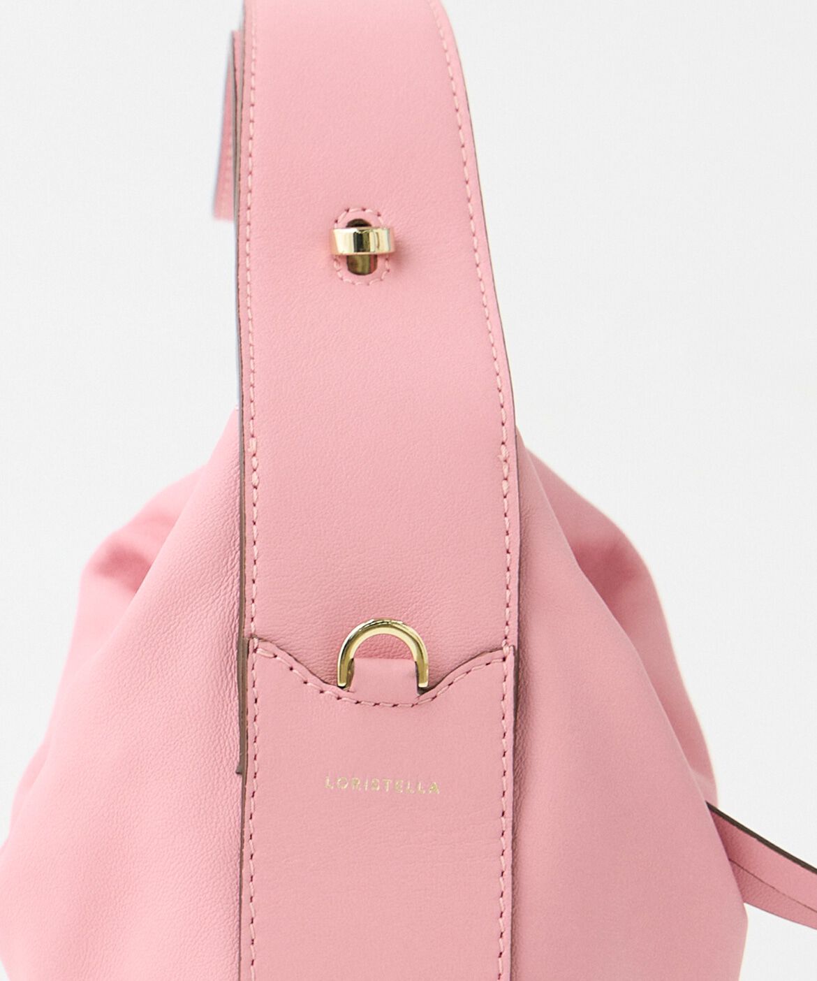 INED「《SUPERIOR CLOSET》ソフトレザーラウンドバッグ small《LORISTELLA》」|ショルダー・メッセンジャー|