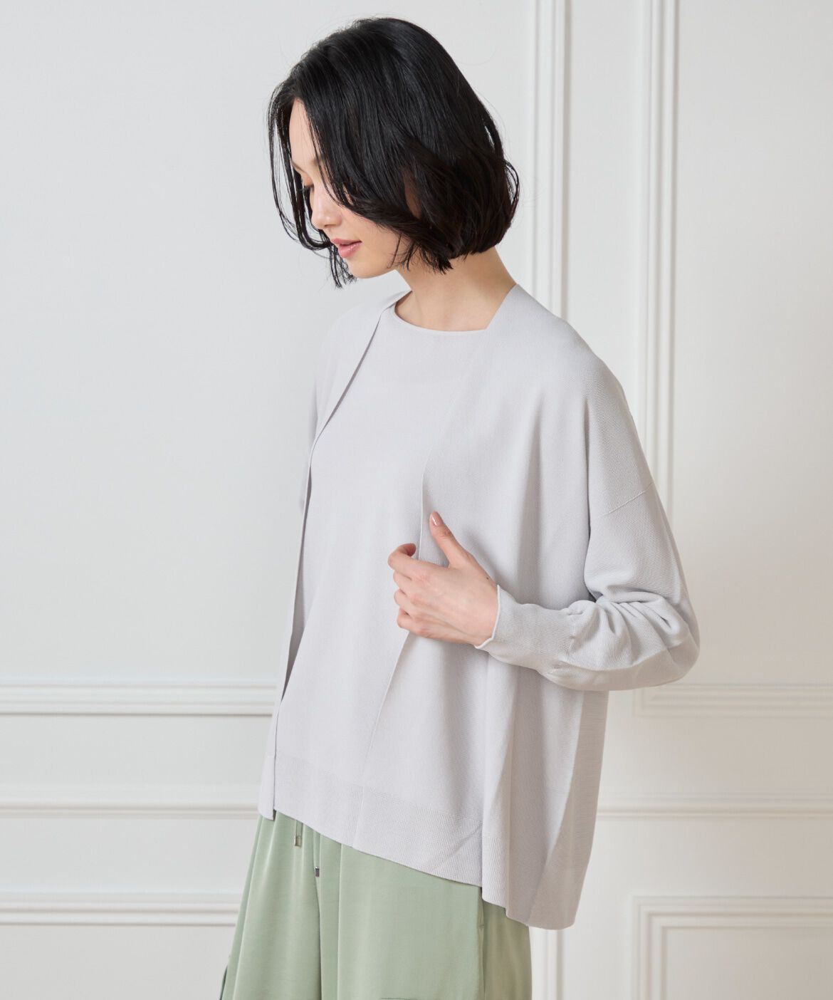 7-IDconcept.「ホールガーメントカーディガン《Cuoo PLUS》」|カーディガン|