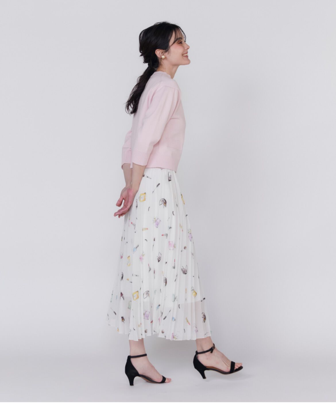 Maglie le cassetto「コスメプリーツスカート《Viscotecs》」|スカート|