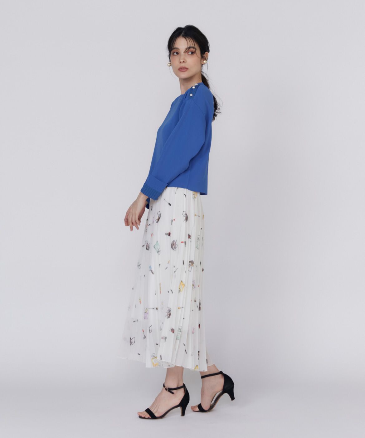 Maglie le cassetto「コスメプリーツスカート《Viscotecs》」|スカート|