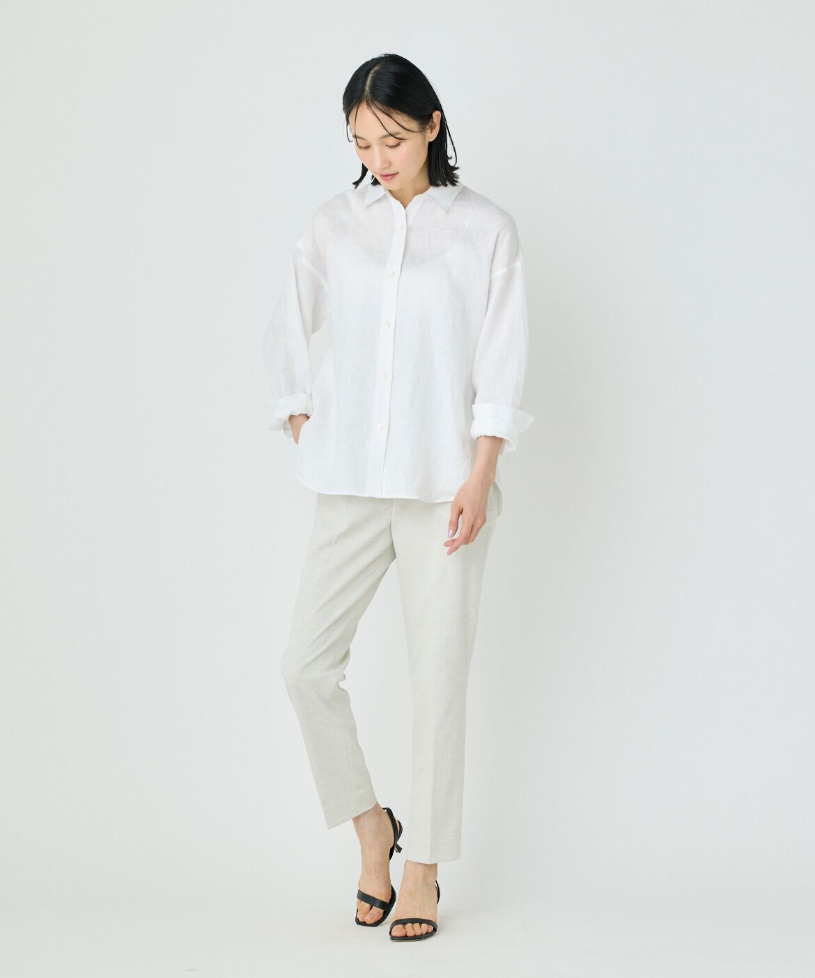 7-IDconcept.「《大きいサイズ》センタープレスパンツ」|その他|