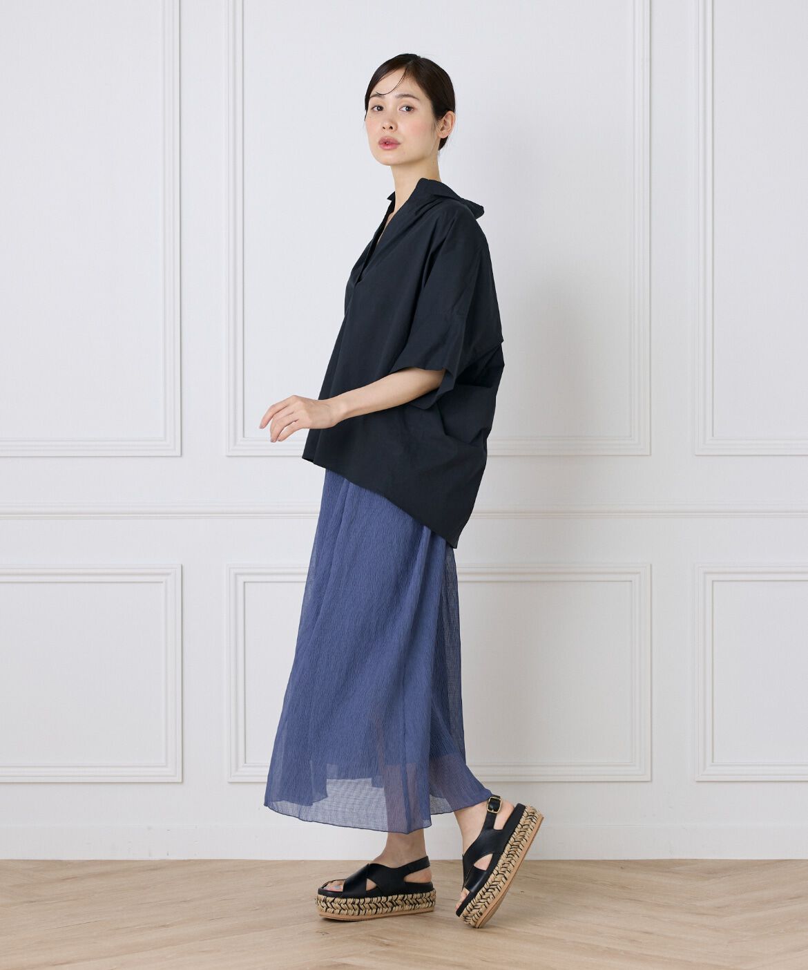 DAY by DAY it&rsquo;s international「オーバーサイズスキッパーシャツ」|シャツ・ブラウス|