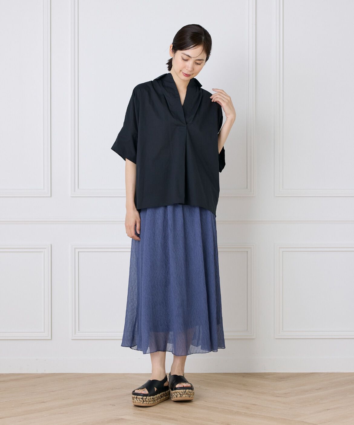 DAY by DAY it&rsquo;s international「オーバーサイズスキッパーシャツ」|シャツ・ブラウス|