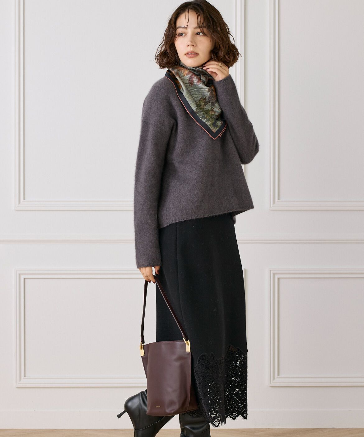 FAVORITE SUKINAMONO「RACCOLTO バケツハンドバッグ《ORSETTO》」|ハンドバッグ|