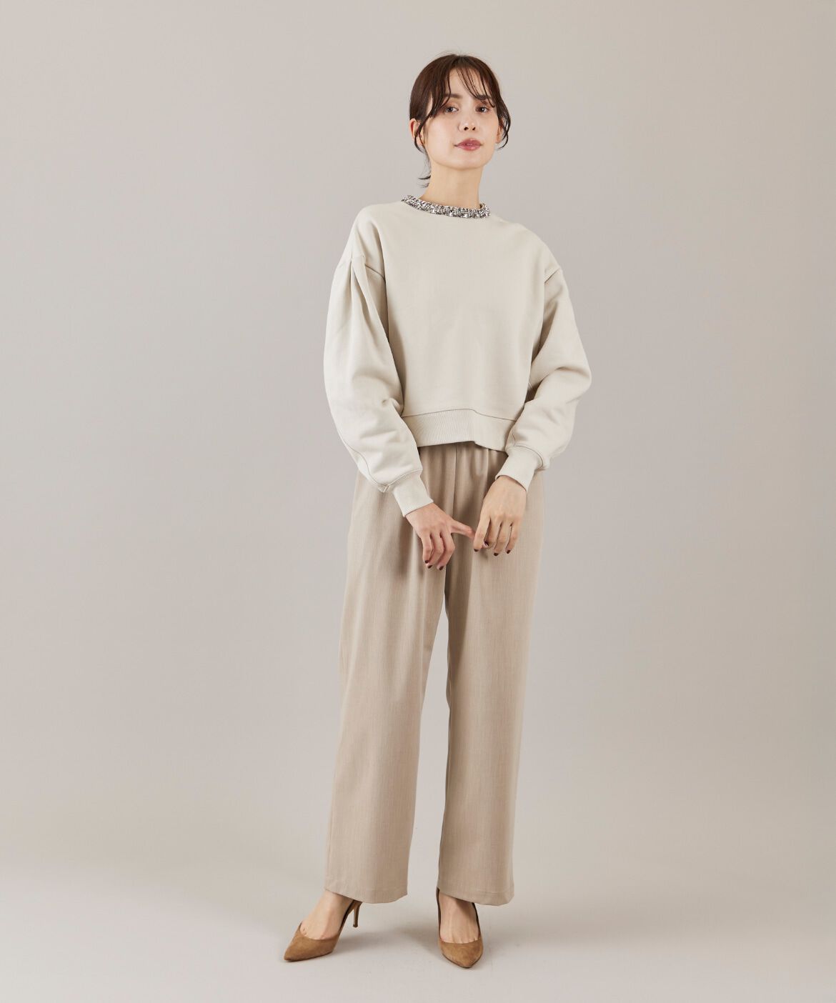 Le Souk「《大きいサイズ》イージーパンツ」|その他|