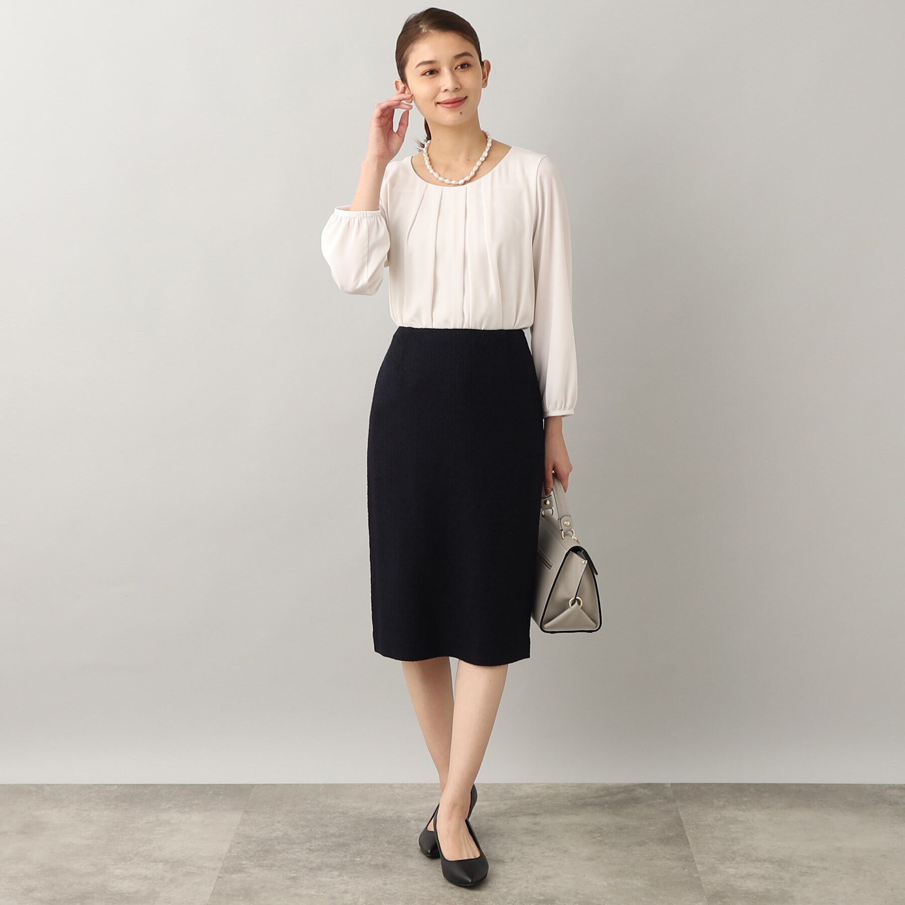 UNTITLED「クリスティーツィード スカート」|スカート|