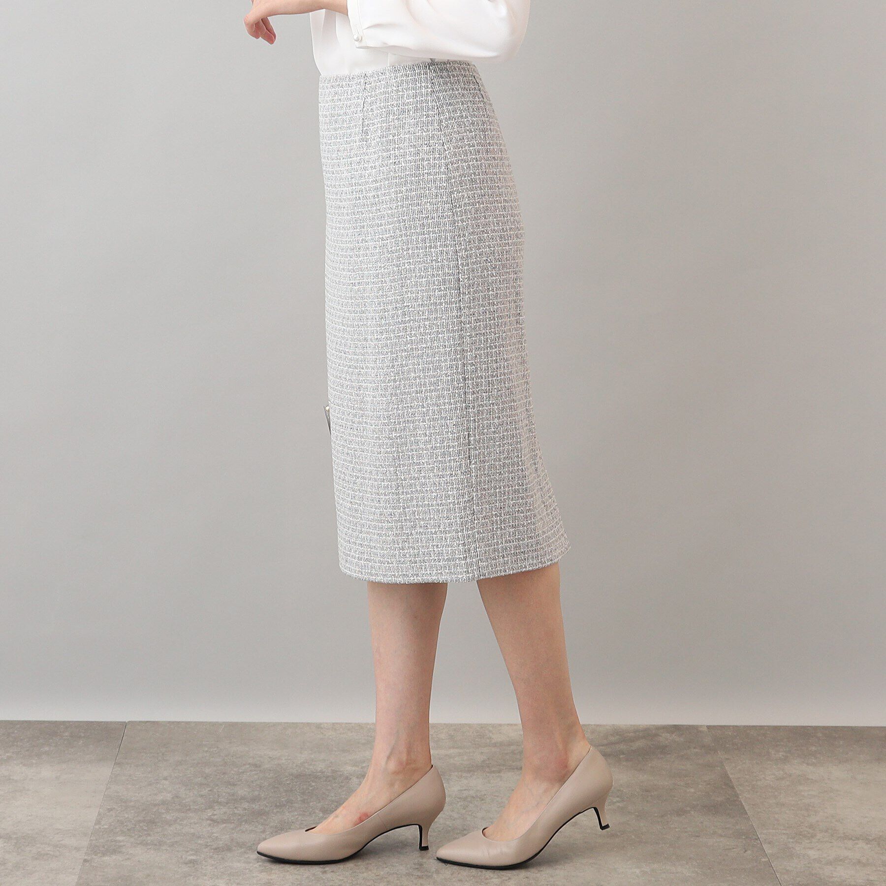 UNTITLED「クリスティーツィード スカート」|スカート|