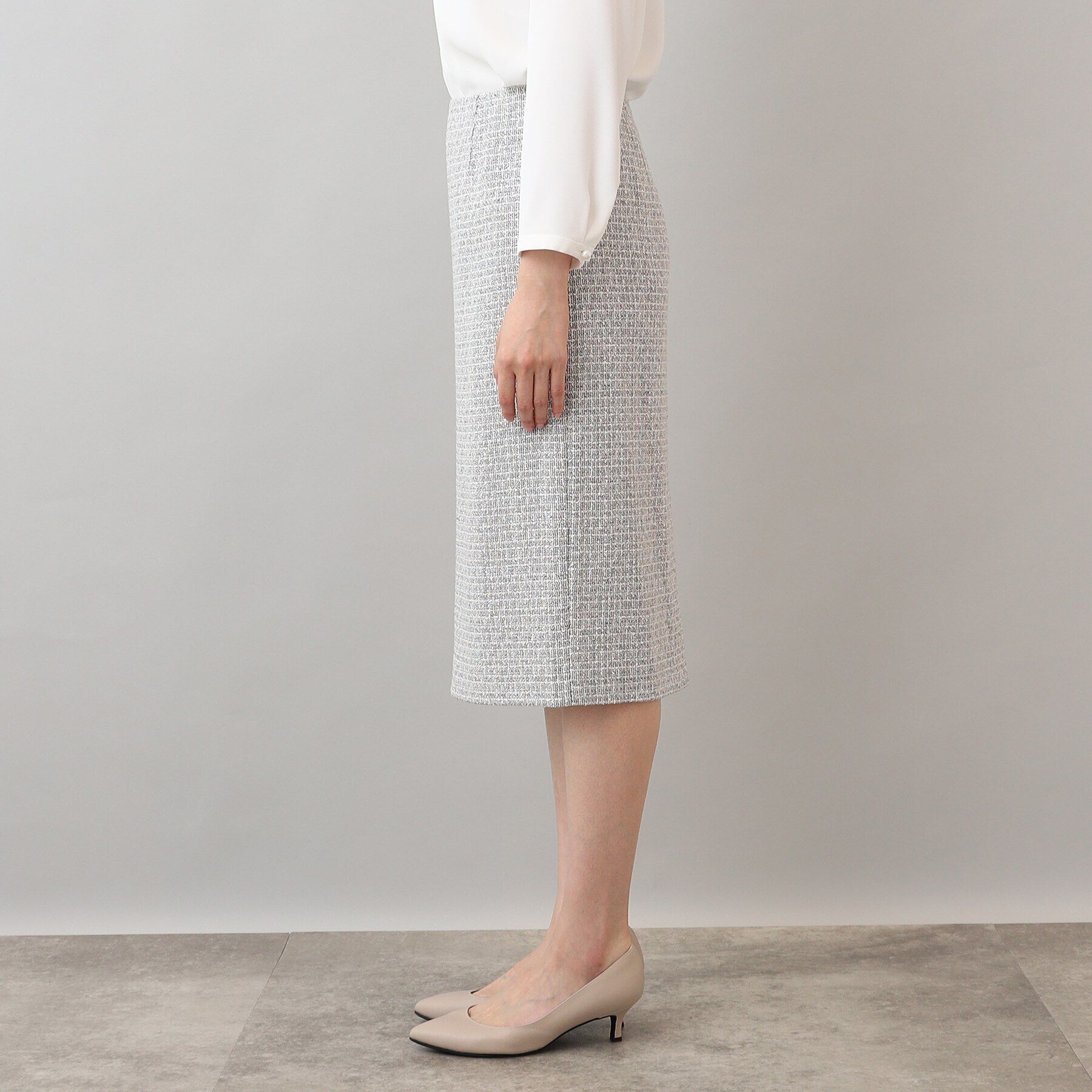 UNTITLED「クリスティーツィード スカート」|スカート|