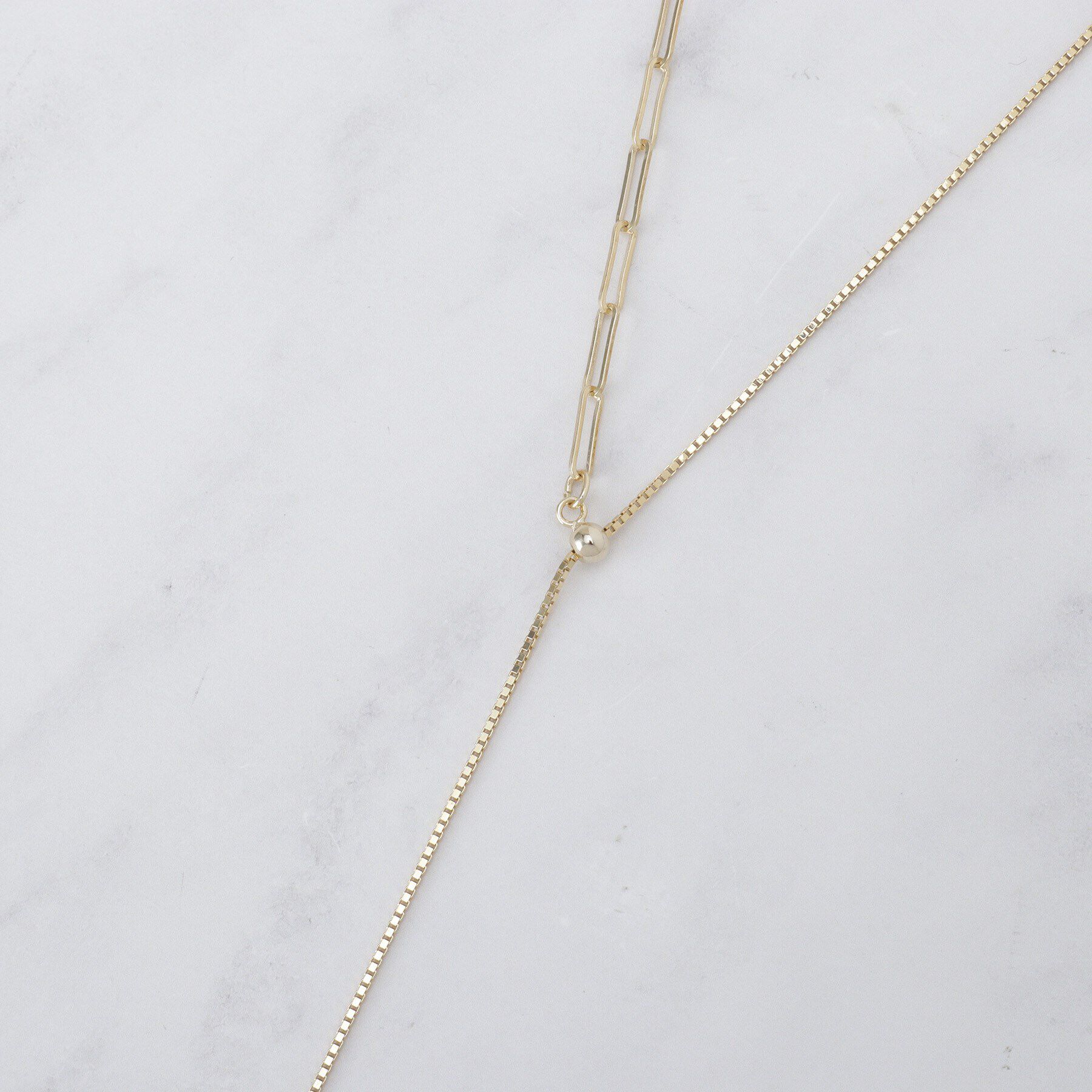 UNTITLED「淡水パールトップYネックレス」|ネックレス|