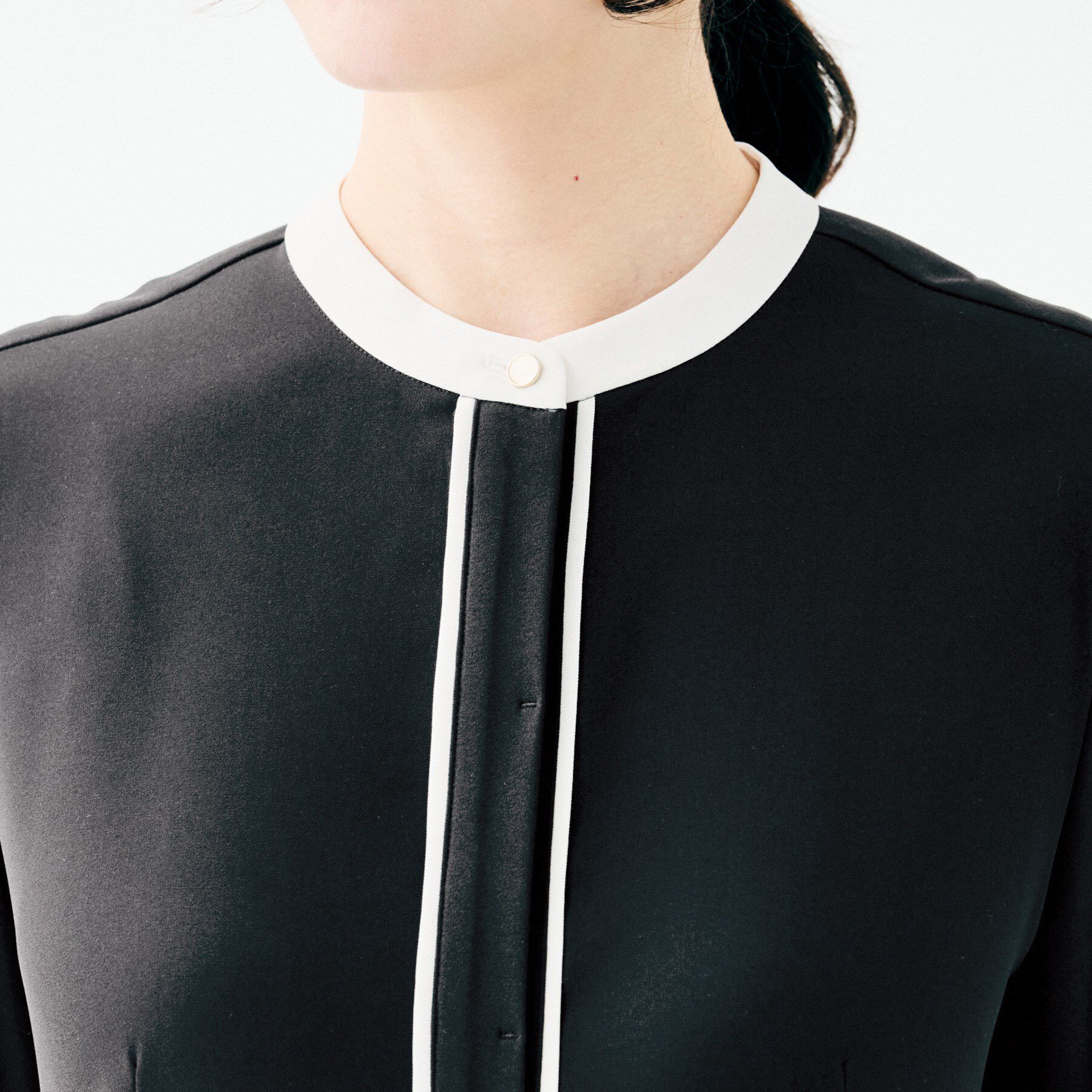 UNTITLED「バイカラー ワンピース」|ワンピース|