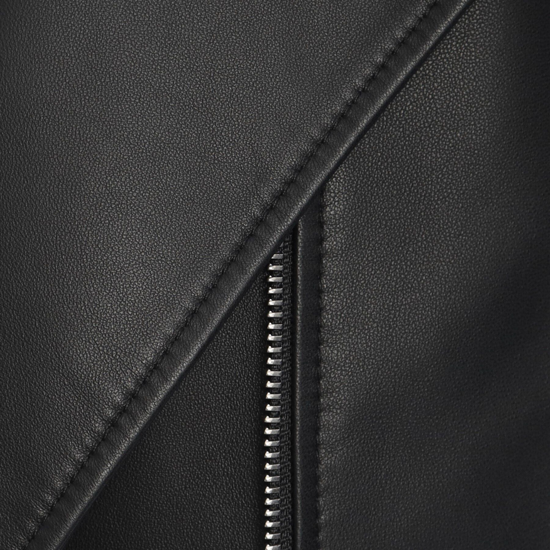 COUP DE CHANCE「【羊革】女性らしい雰囲気にこだわったレザーブルゾン」|ライダースジャケット|