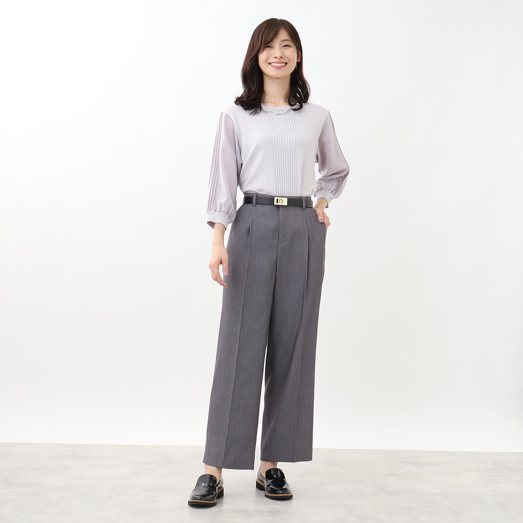 Reflect「【バックル長さ調節可】金具デザインベルト」|ベルト|