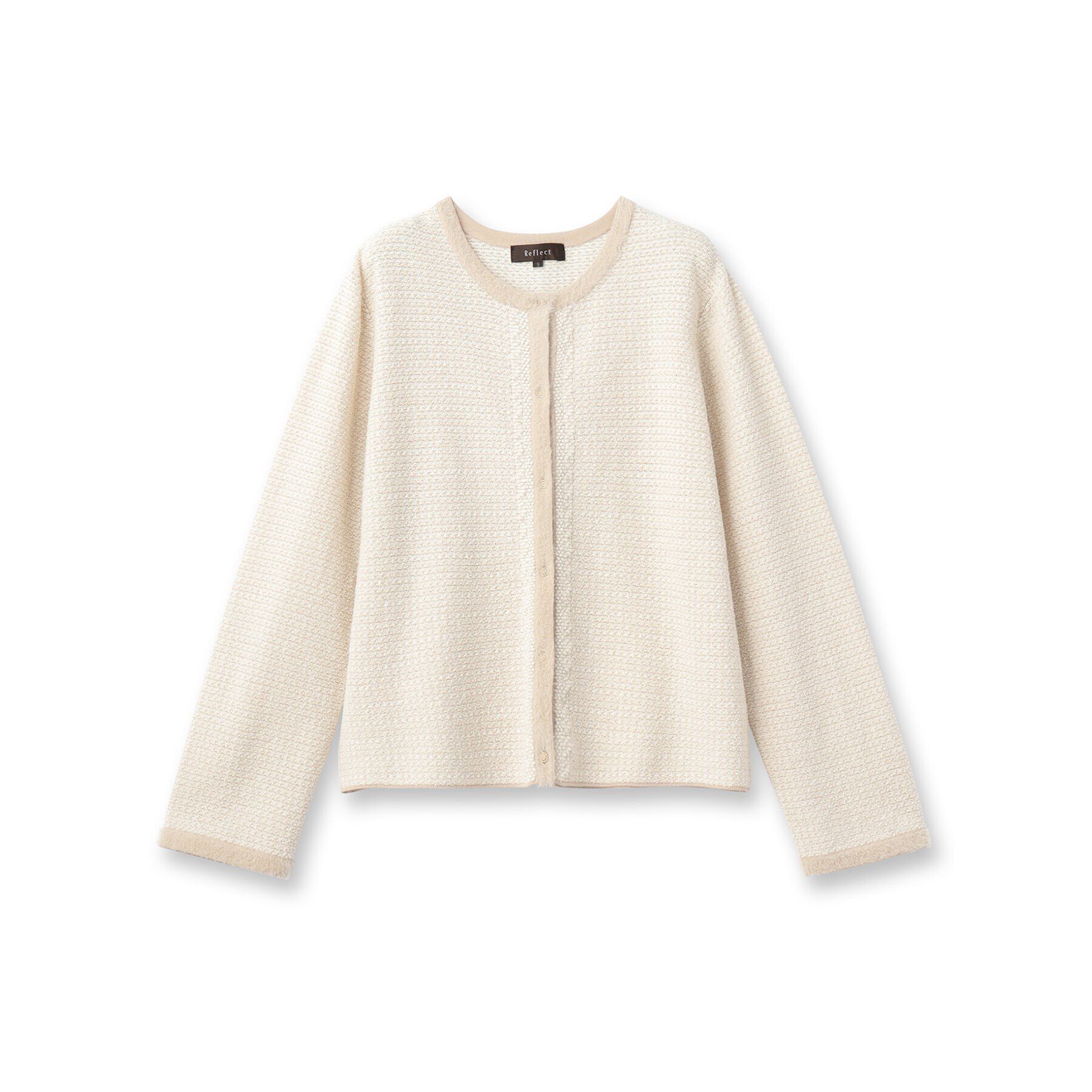 Reflect「ツイード風カーディガンジャケット」|カーディガン|