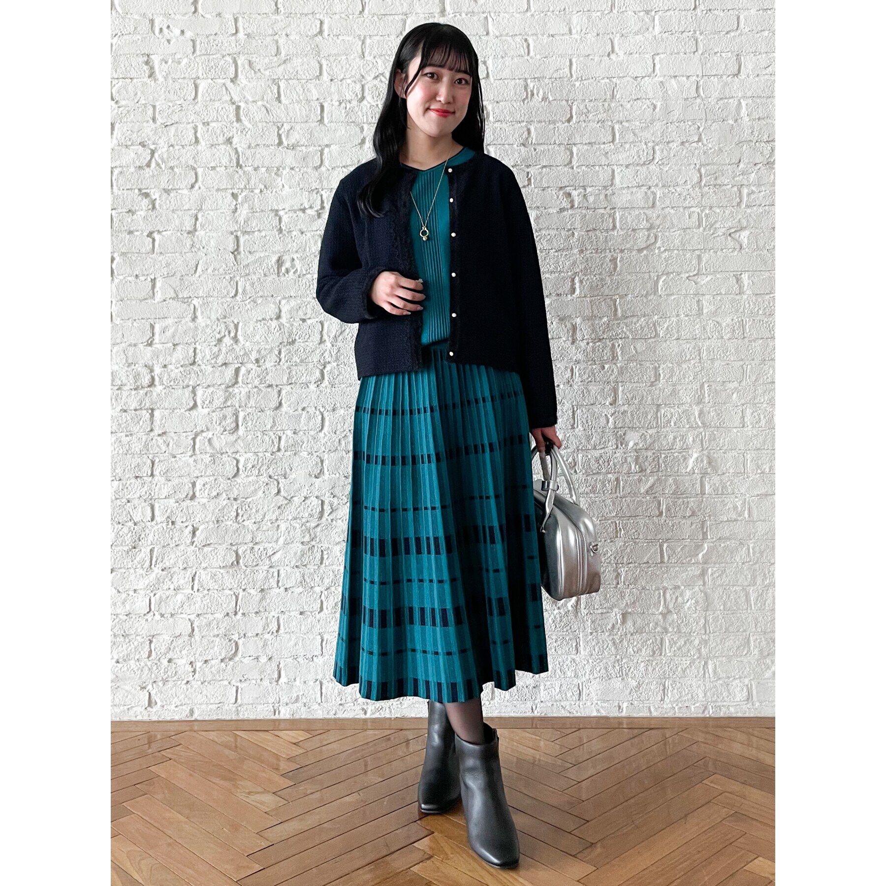 Reflect「ツイード風カーディガンジャケット」|カーディガン|