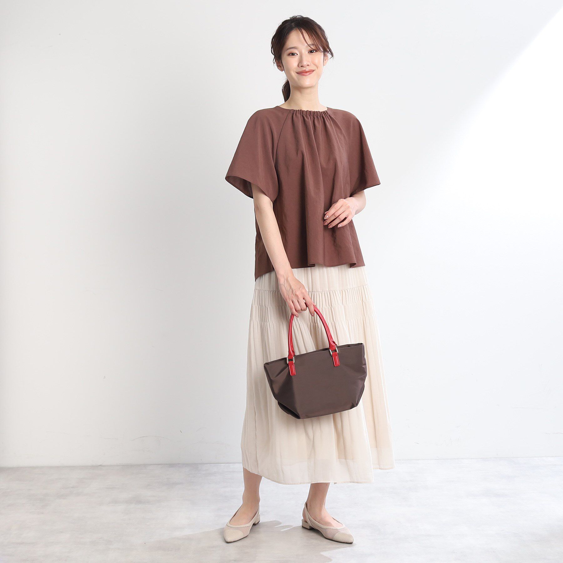 Reflect「バイカラーハンドルミニトートバッグ」|トートバッグ|