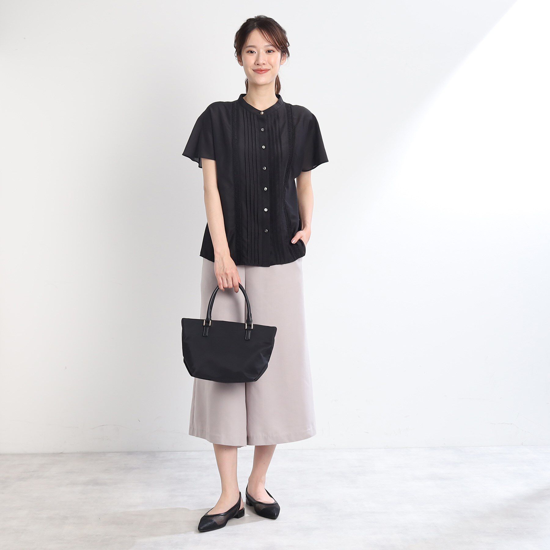 Reflect「バイカラーハンドルミニトートバッグ」|トートバッグ|