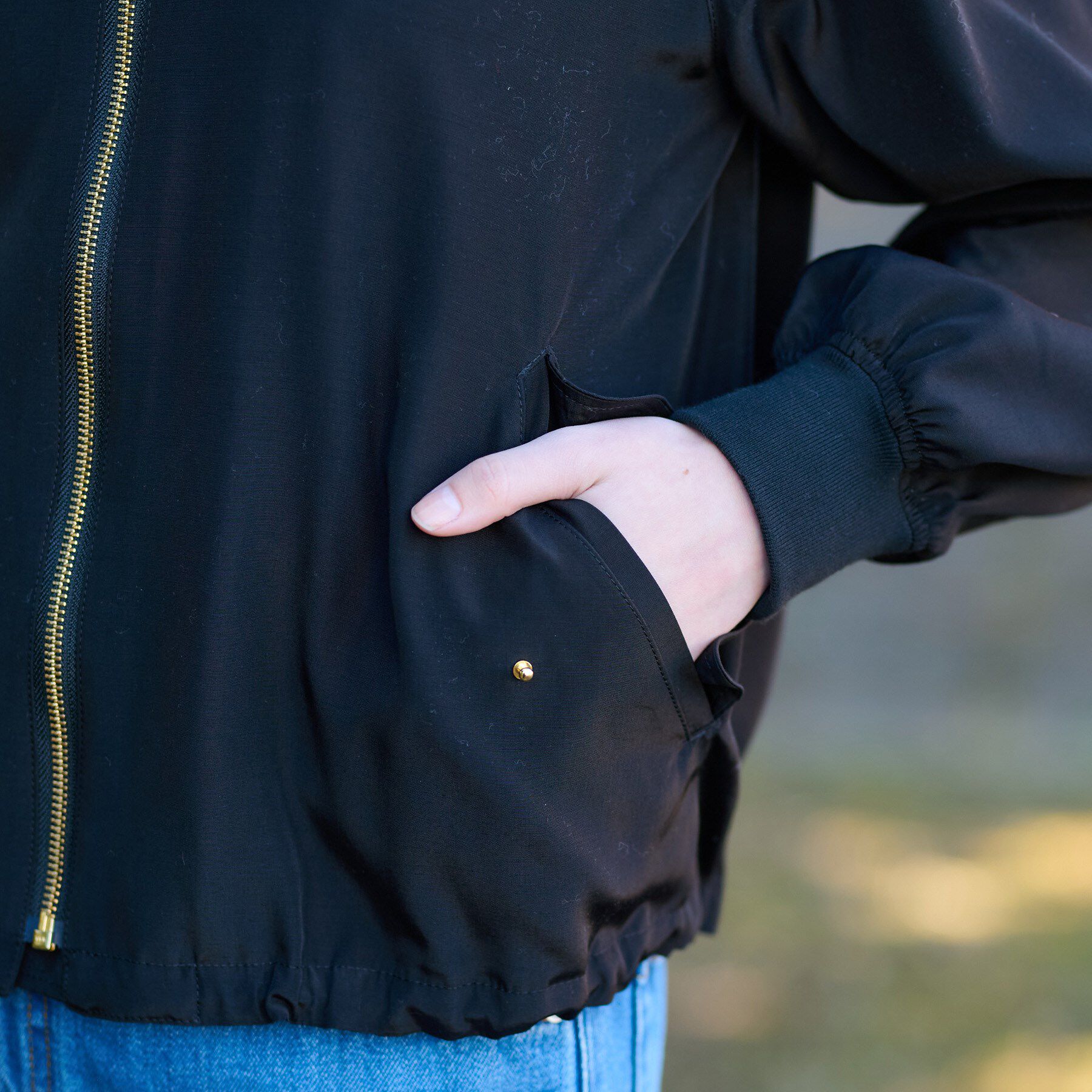 DRESSTERIOR「【サステナブル】2WAYシルエットMA1」|ブルゾン・スタジャン|