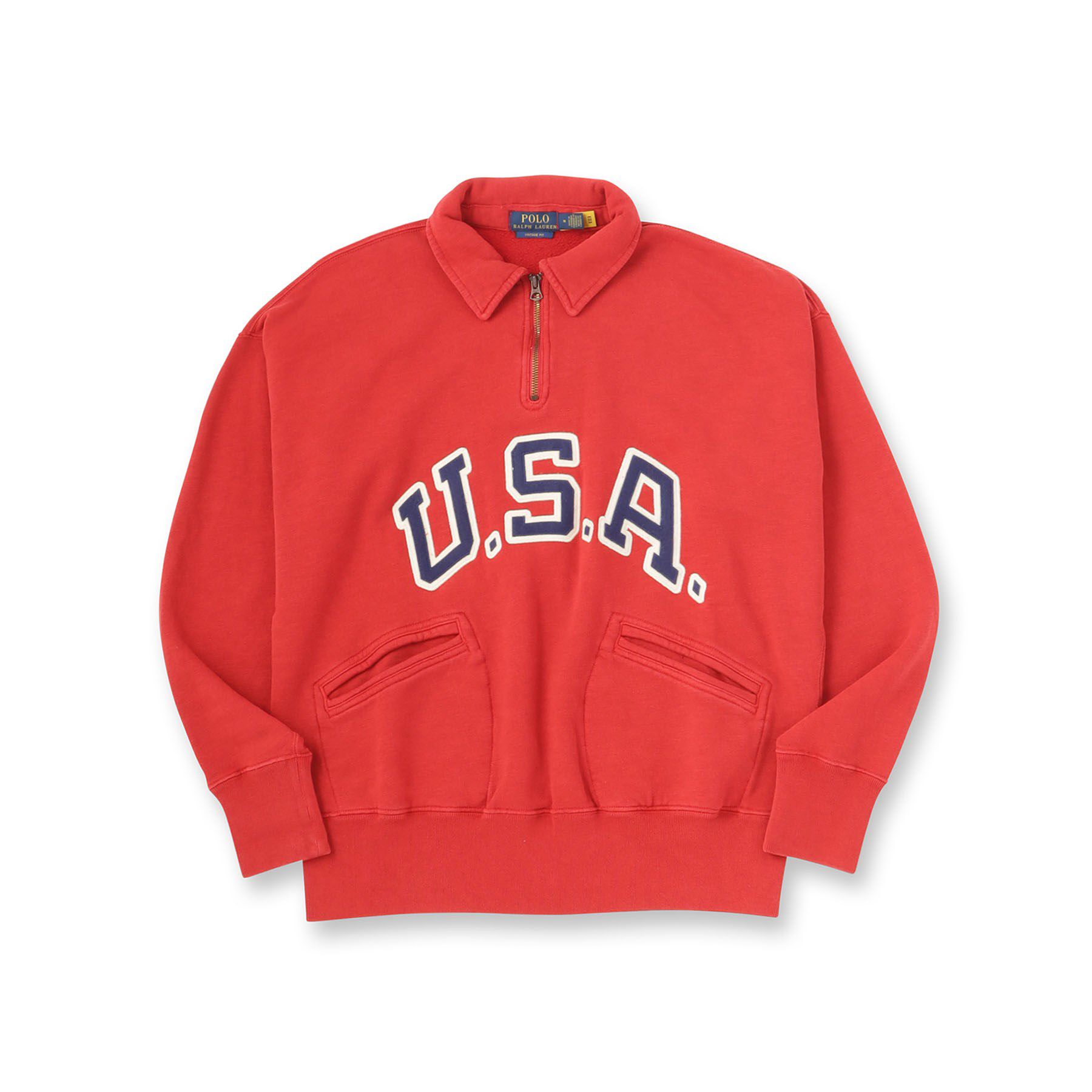 DRESSTERIOR「◆Ralph Lauren（ラルフローレン）VINTAGE FIT GARMENT DYE NOVE」|パーカー|レッド(062)