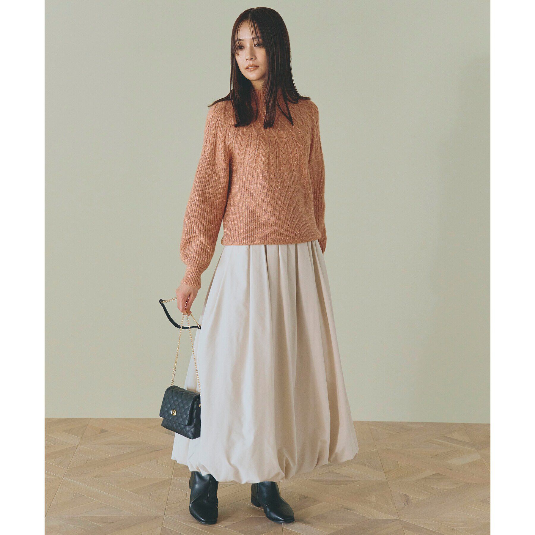 grove「【雑誌掲載】キルトフラップチェーンミニショルダー」|ショルダー・メッセンジャー|