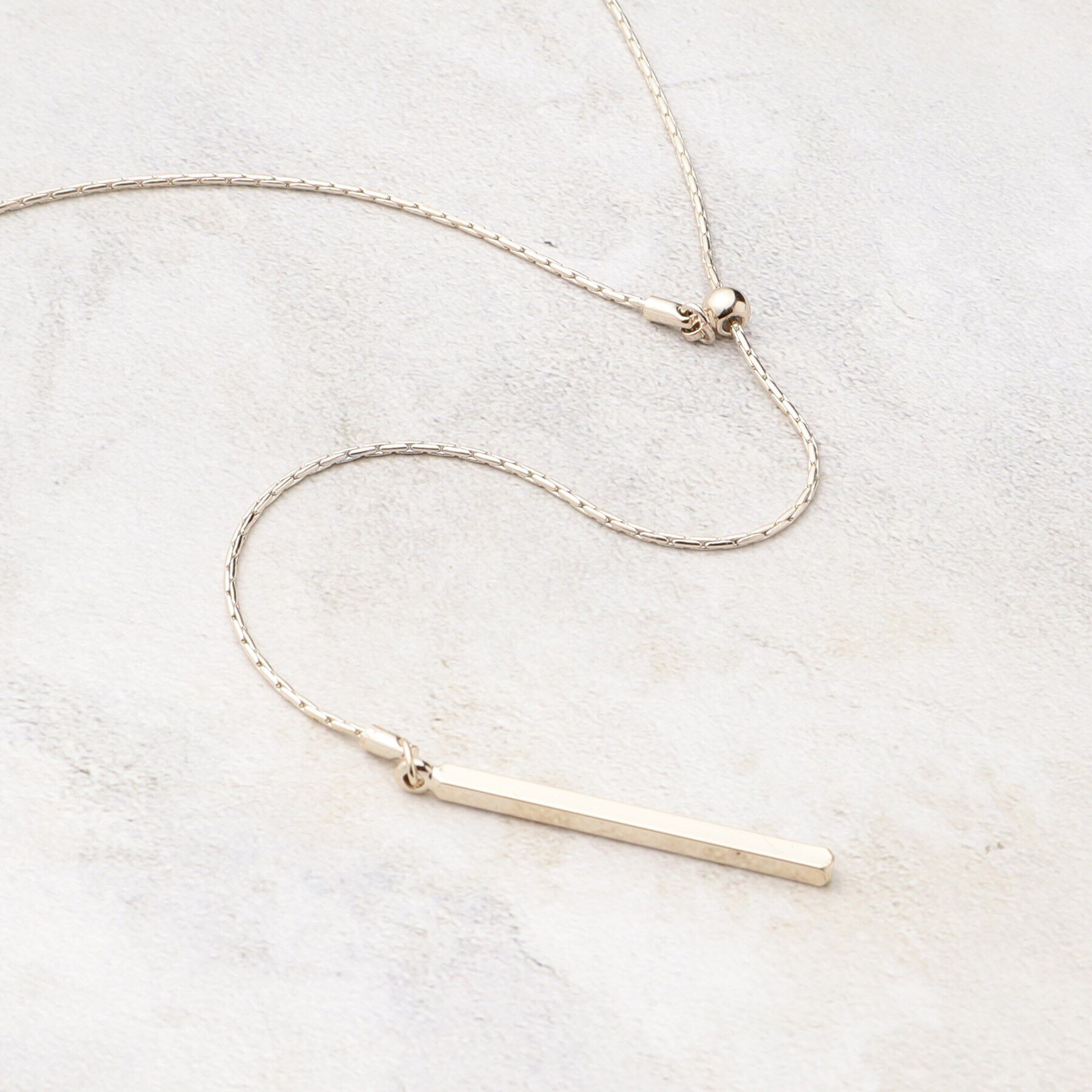 grove「ビジューサークルリングアジャスタブルネック」|ネックレス|